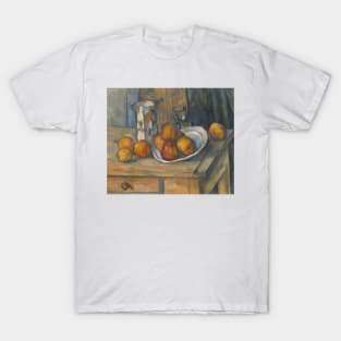 Still Life with Milk Jug and Fruit by Paul Cezanne T-Shirt